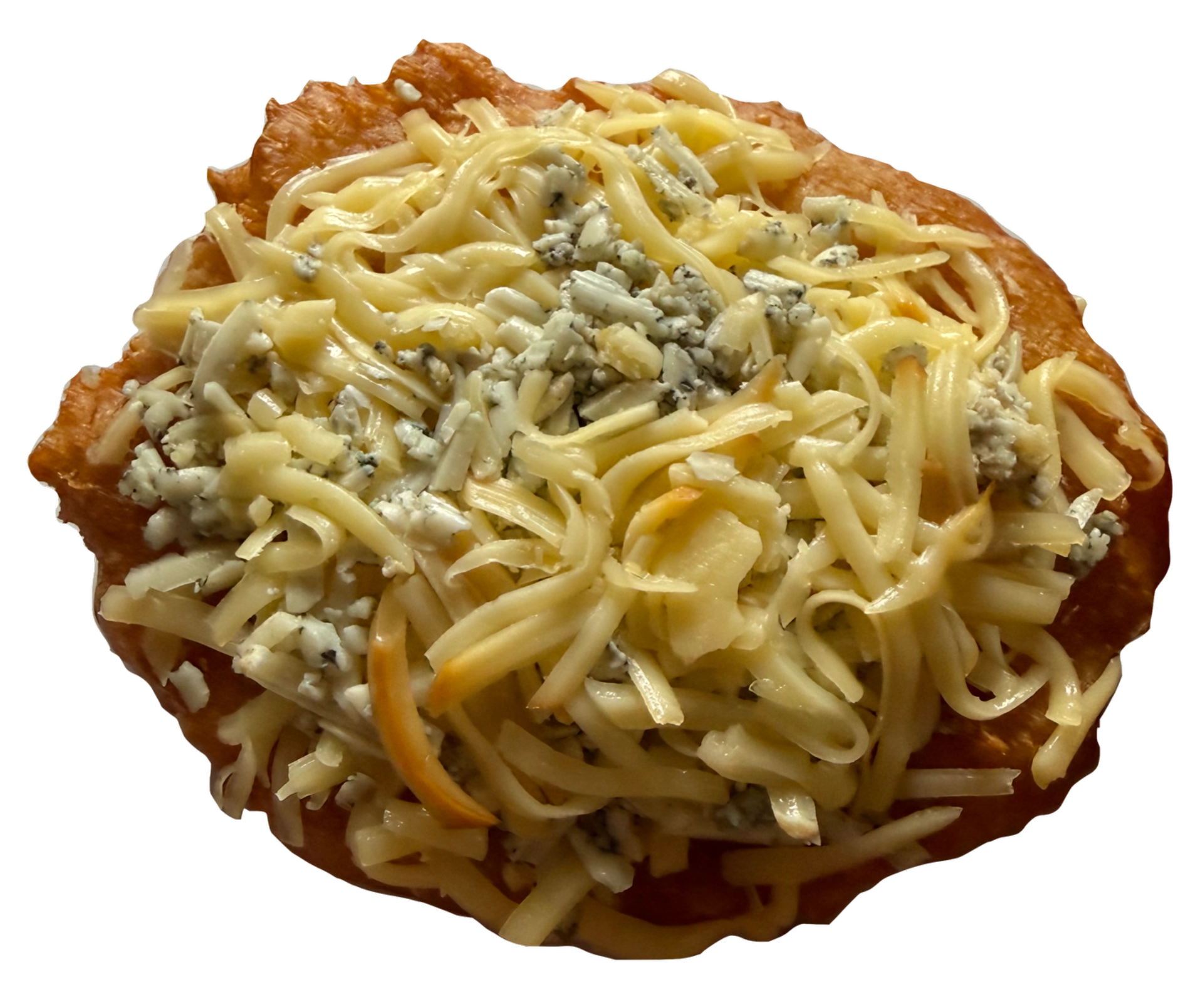 Langoš česnek sýr uzený sýr niva