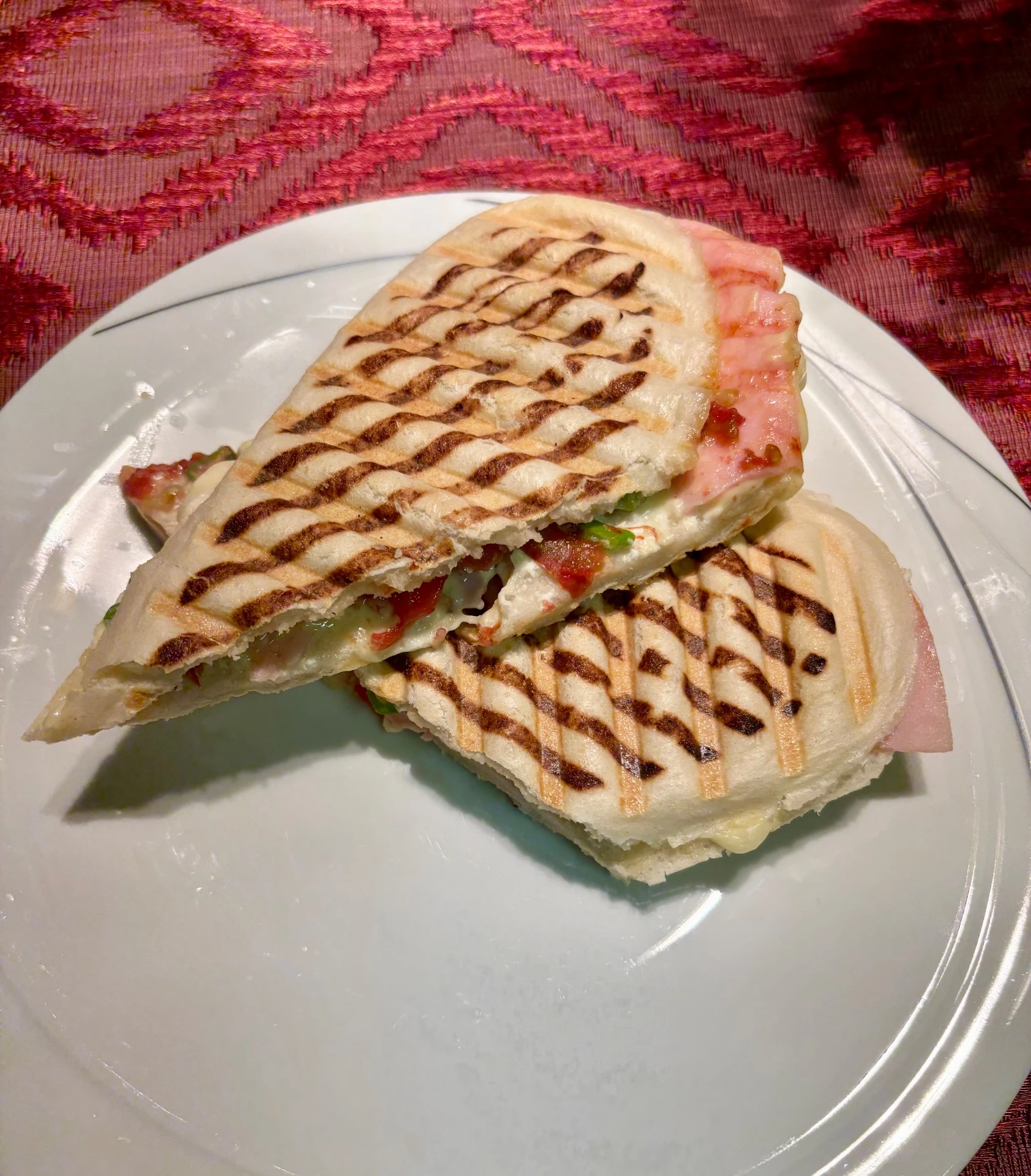 Příprava panini