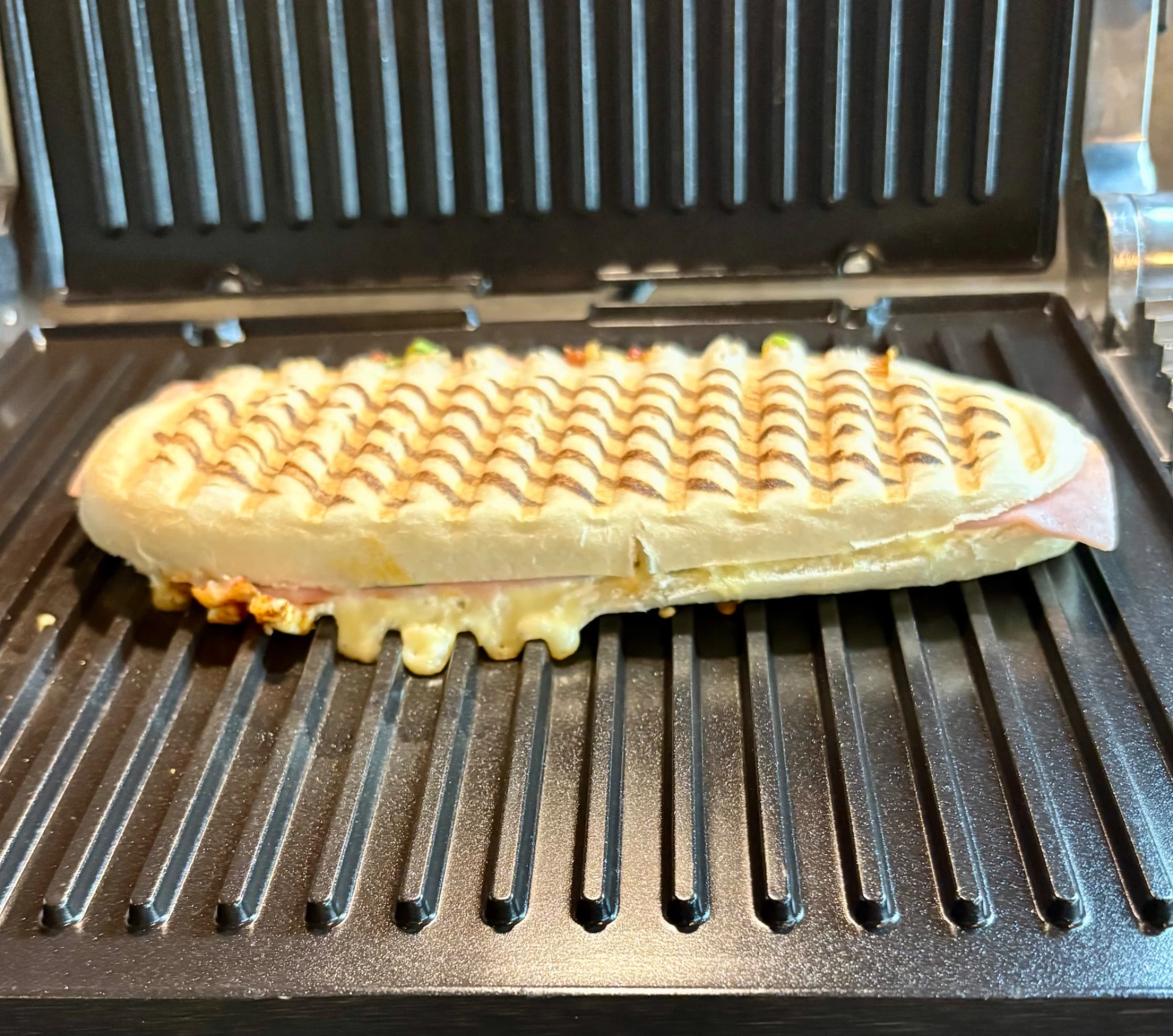 Naplněné panini před zapečením